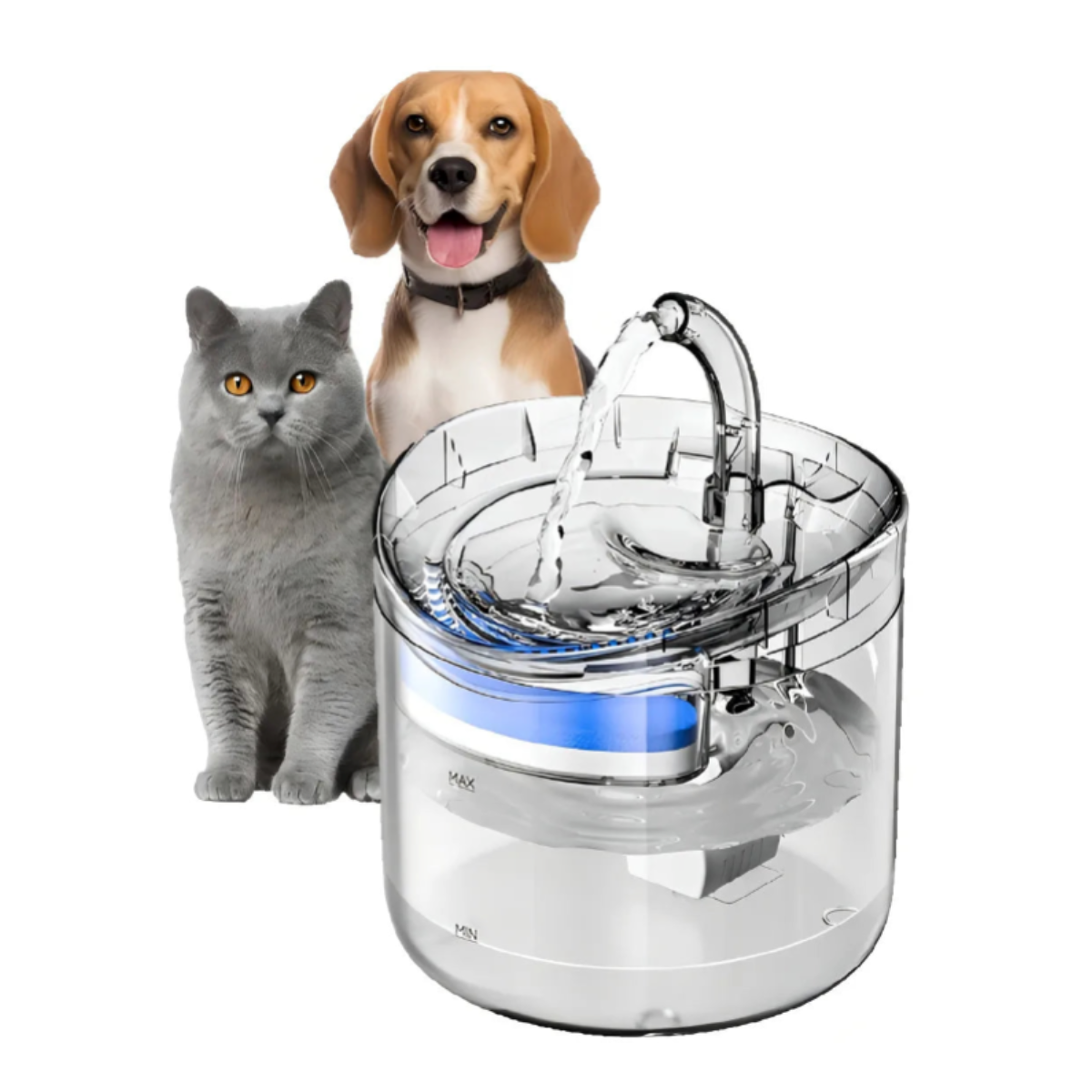 Fuente de Agua Eléctrica para Mascotas