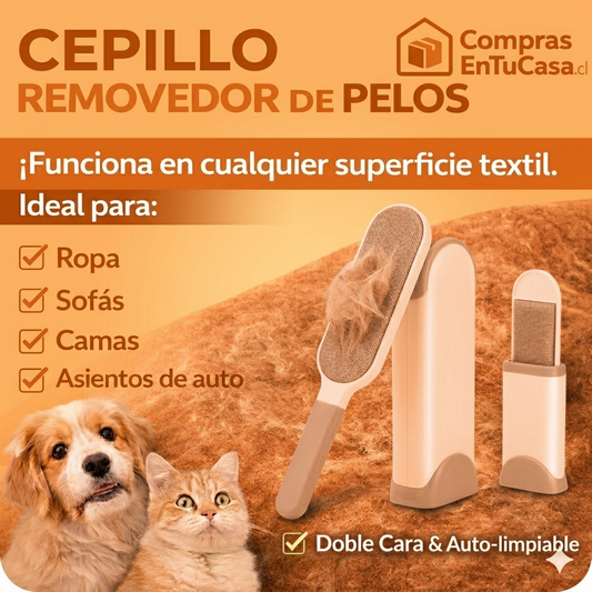 Cepillo Doble Quita Pelos
