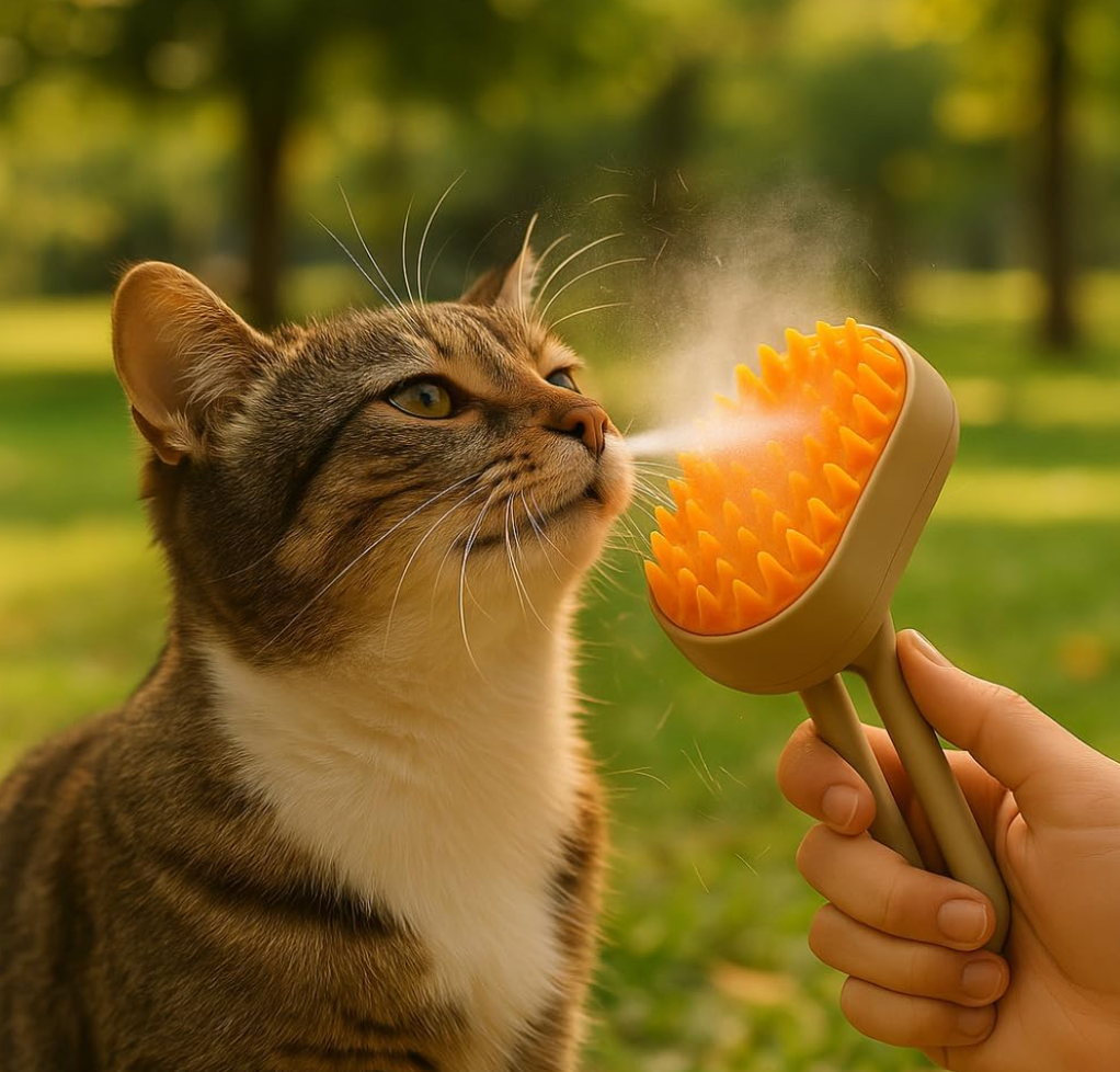 Cepillo Vapor para Mascotas